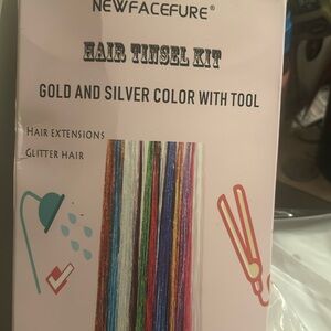 FREE! Hair Tinsel GOLD AND SILVER holographic refill
